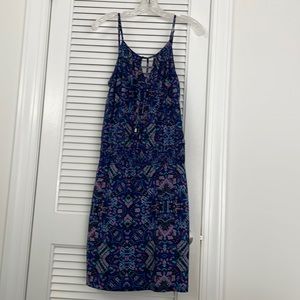 Multi colored Veronica M sundress with wide elastic waist